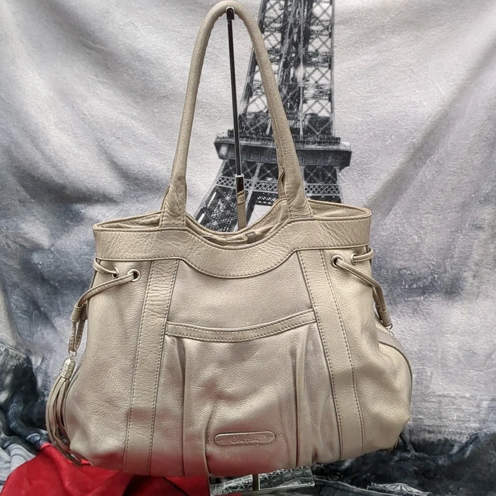 Cole Haan silver bag